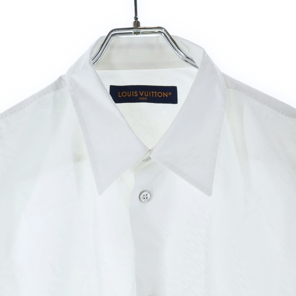 LOUIS VUITTON(ルイヴィトン) LV Damier Shirt RM251MM RBK HSS02W LVダミエ 長袖シャツ ホワイト