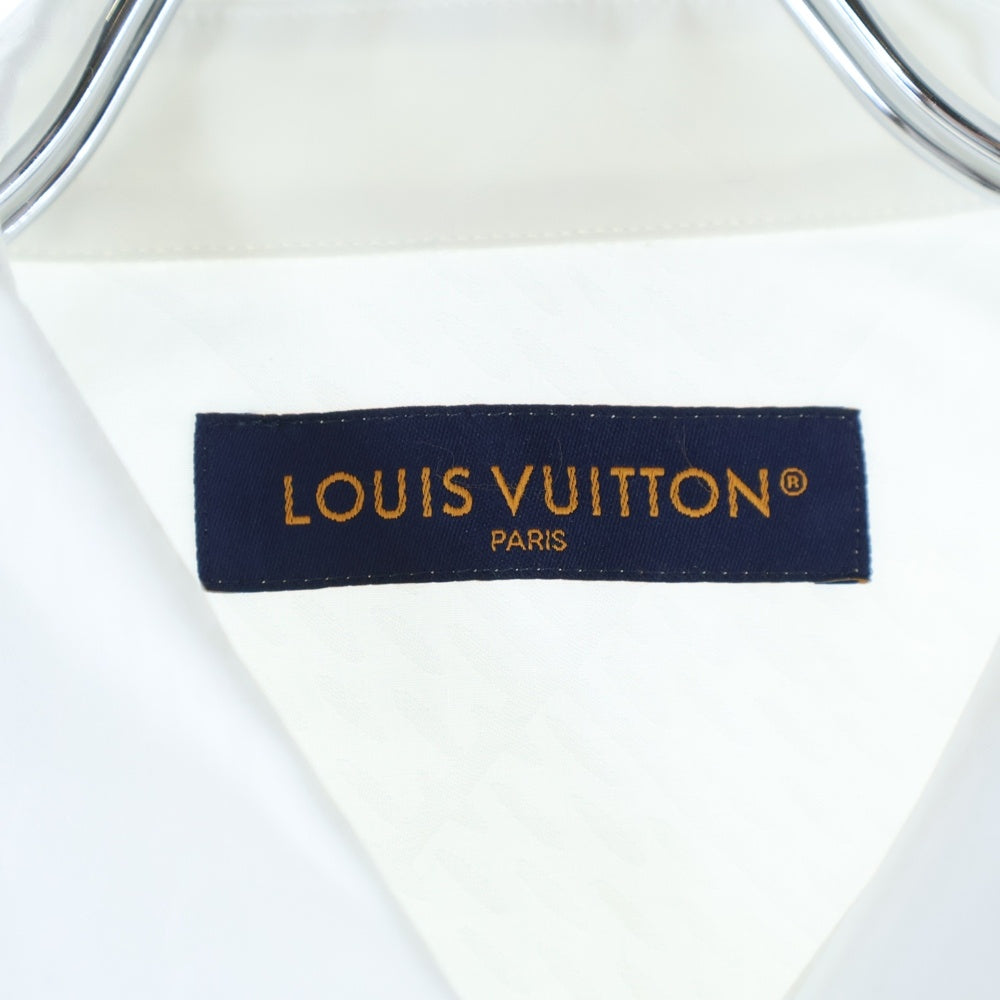 LOUIS VUITTON(ルイヴィトン) LV Damier Shirt RM251MM RBK HSS02W LVダミエ 長袖シャツ ホワイト