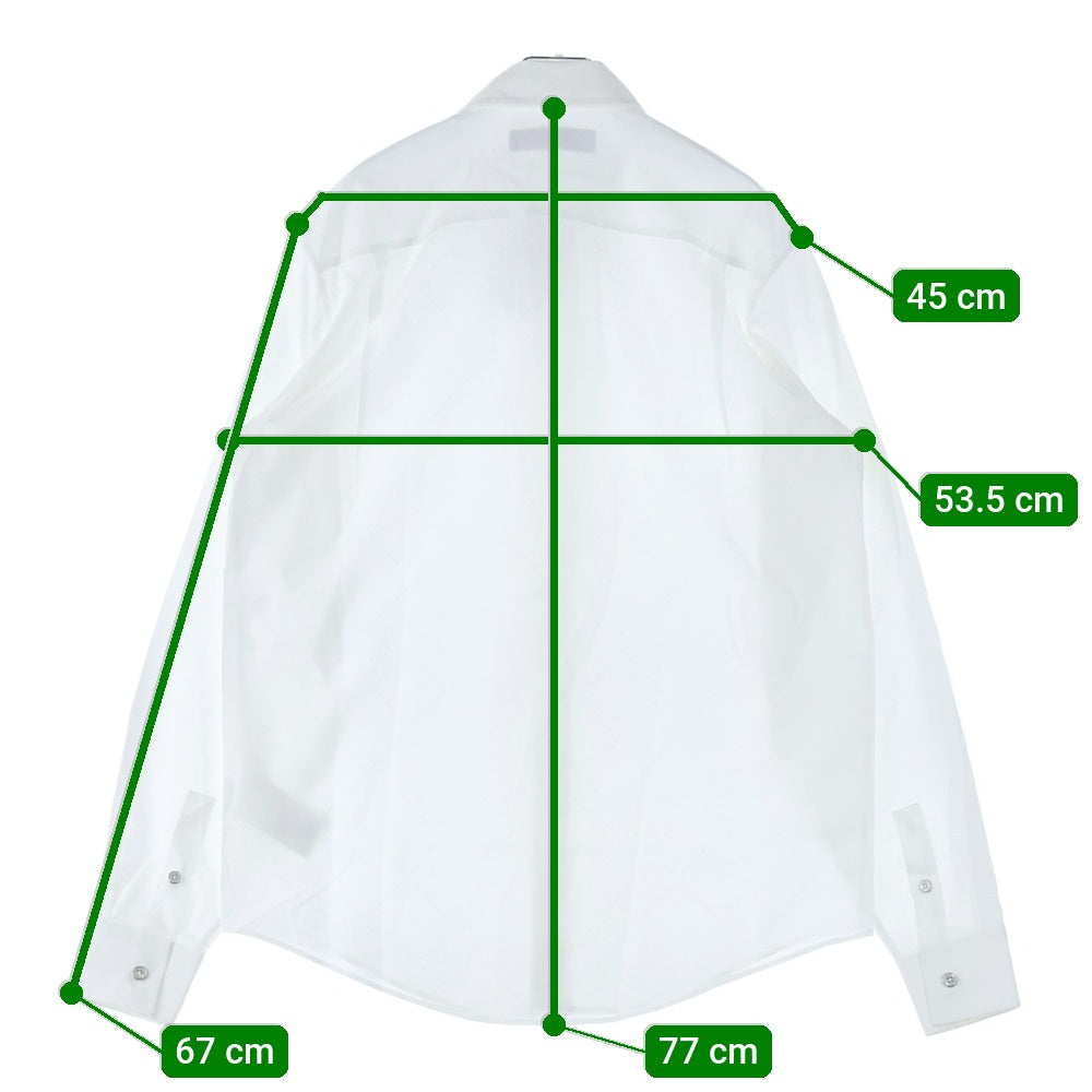 LOUIS VUITTON(ルイヴィトン) LV Damier Shirt RM251MM RBK HSS02W LVダミエ 長袖シャツ ホワイト