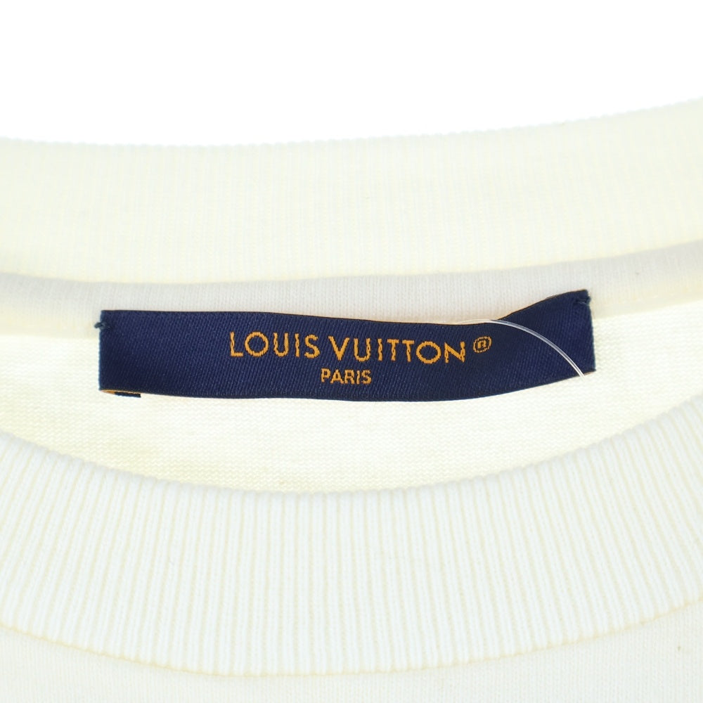 LOUIS VUITTON(ルイヴィトン) 24AW インサイドアウト半袖Tシャツ RM242Q JYN HIY47W ホワイト