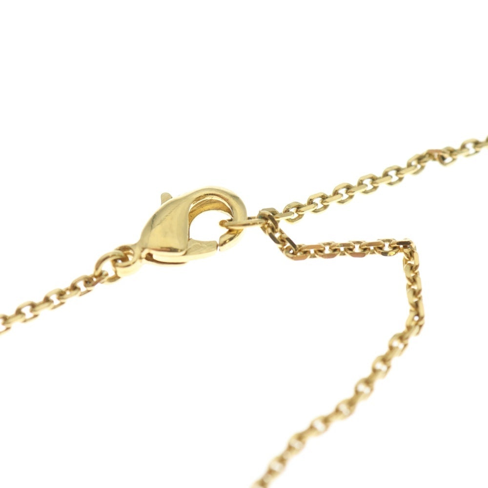 Christian Dior(クリスチャンディオール) CLAIR D LUN クレール ディー リュヌ CDロゴ フェイクパールネックレス ゴールド レディース