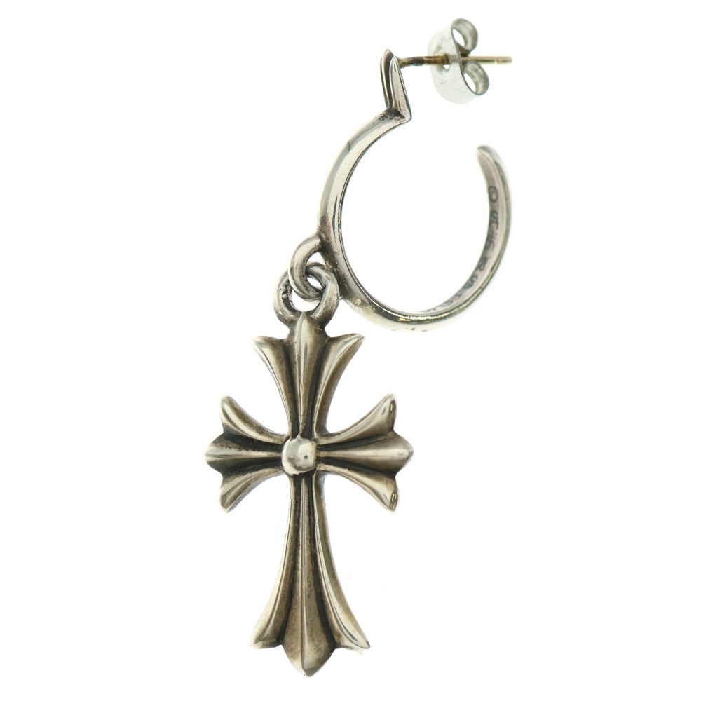 CHROME HEARTS(クロムハーツ) TINY CH CROSS タイニーCHクロス フープピアス シルバー BCA115