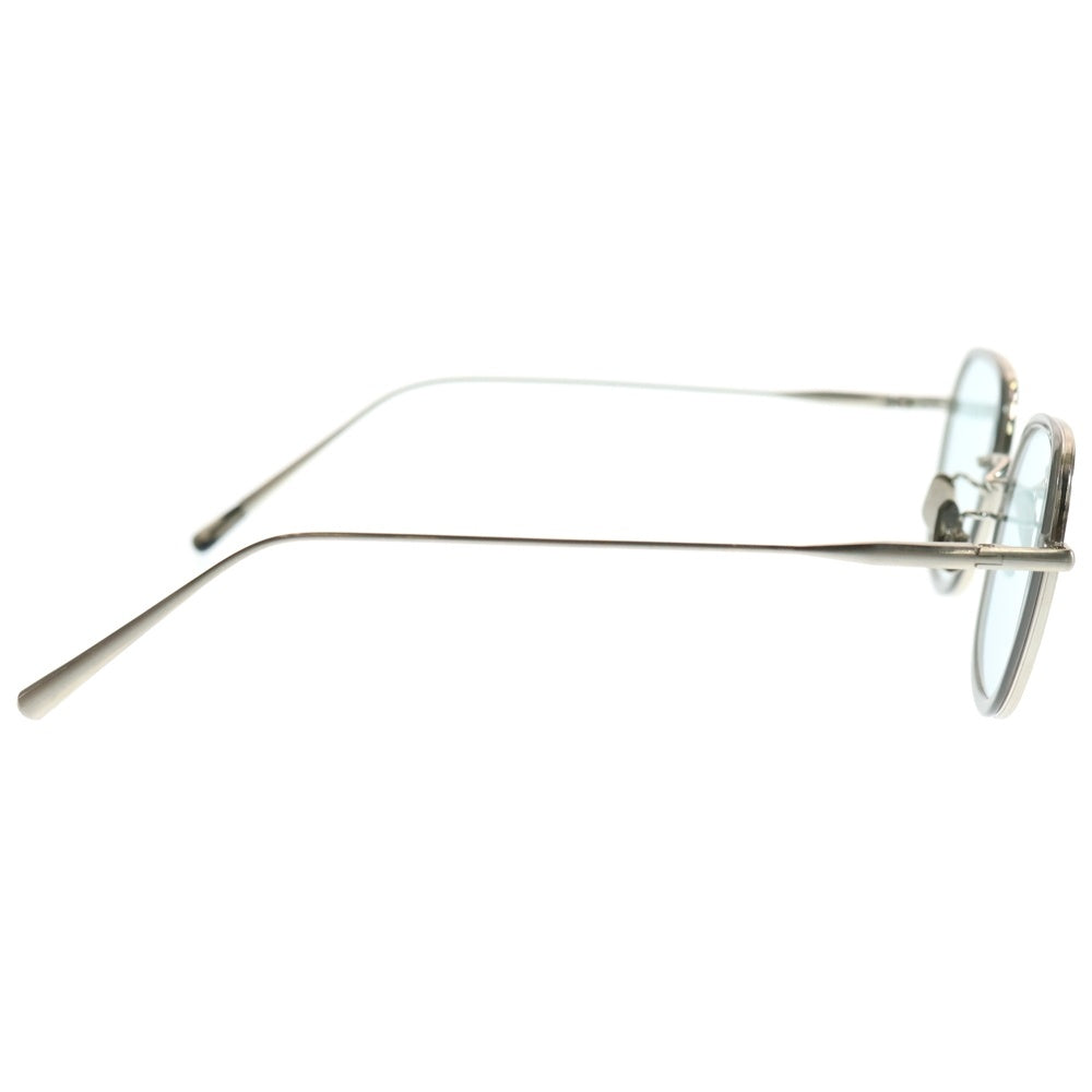 BLANC(ブランク) SM RHI Eyewear Sunglasses B0028 メタルスクエア サングラス カラーレンズ アイウェア 眼鏡 シルバー 47□23-142