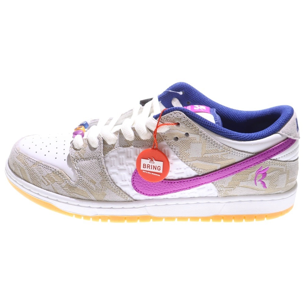 NIKE SB(ナイキエスビー) ×RAYSSA LEAL DUNK LOW PRM RL PURE PLATINUM FZ5251-001 ライッサ レアウ ダンク ローカットスニーカー マルチ US10.5/28.5cm