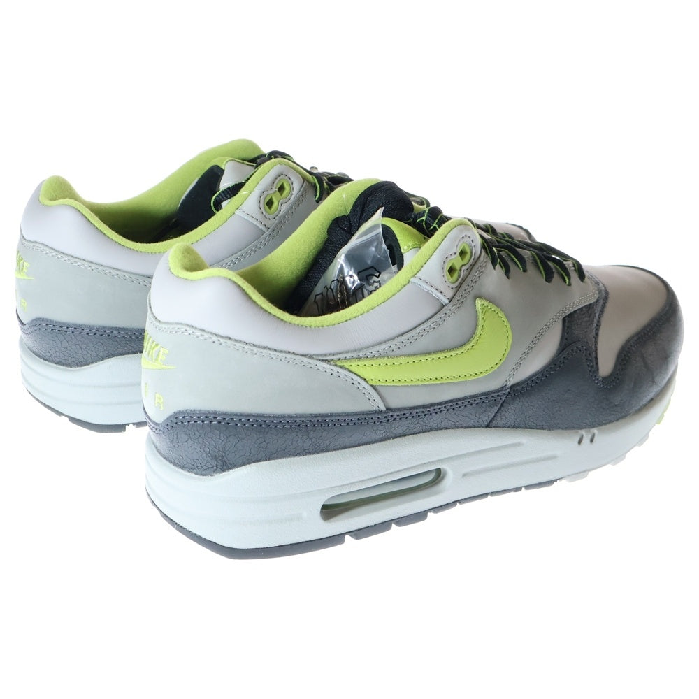 NIKE(ナイキ) ×HUF AIR MAX 1 SP HF3713-002 ハフ エアマックス 1 ローカットスニーカー グレー/グリーン US10.5/28.5cm