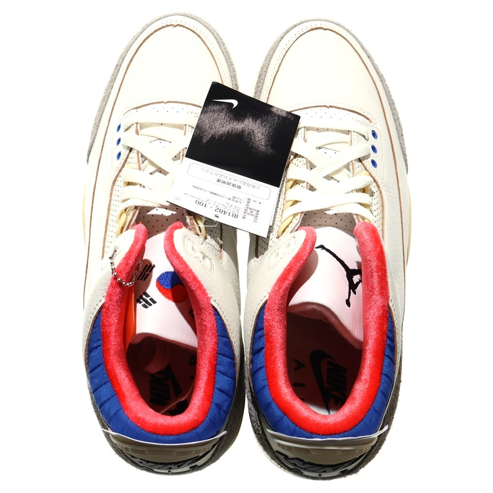 NIKE(ナイキ) AIR JORDAN 3 RETRO OG SP Seoul IB1482-100 エアジョーダン3 レトロ ソウル ハイカットスニーカー シューズ US10/28cm