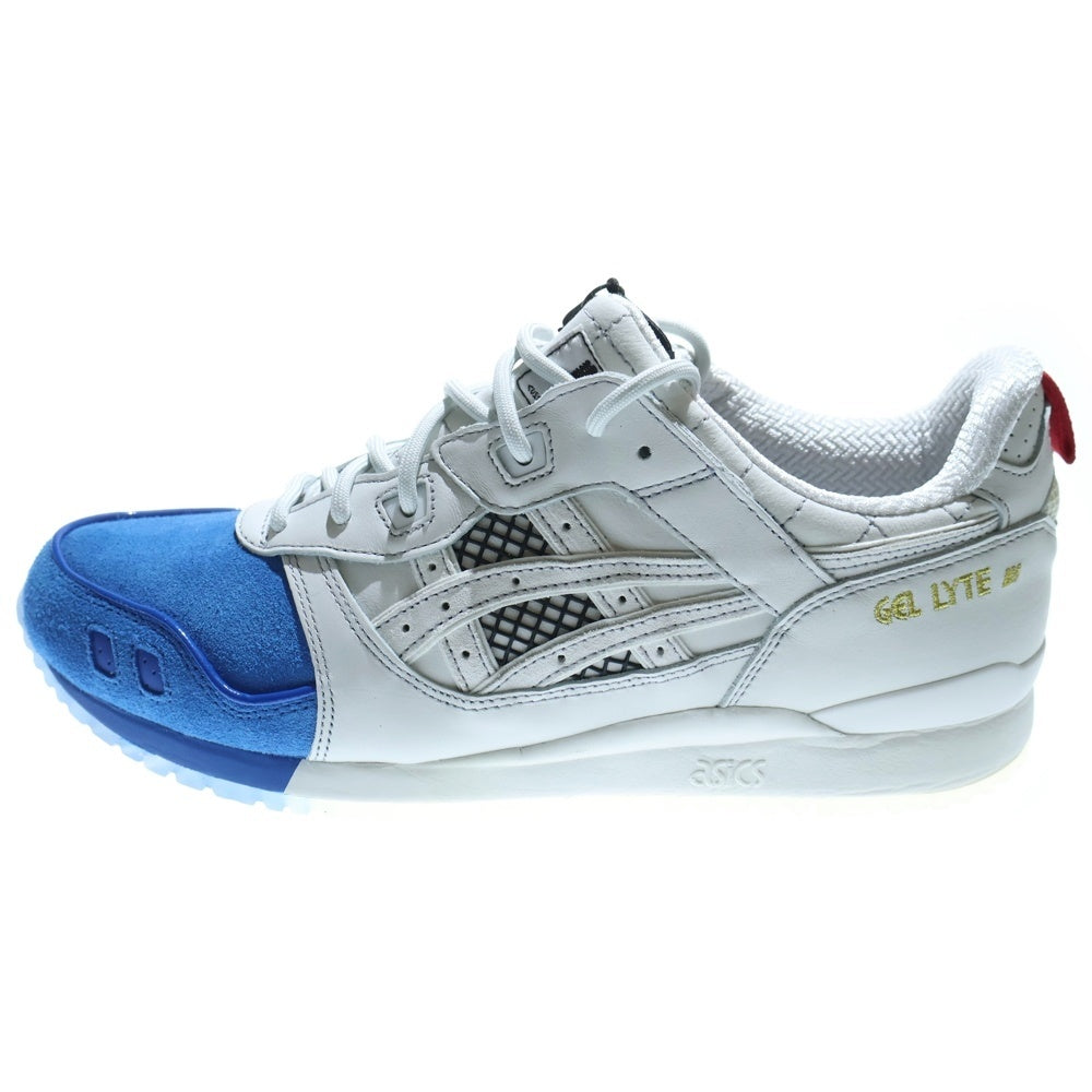 ASICS(アシックス) GEL-LYTE3 OG 1203A579-100 ゲルライト スエード ローカットスニーカー シューズ ホワイト/ブルー US10.5/28.5cm