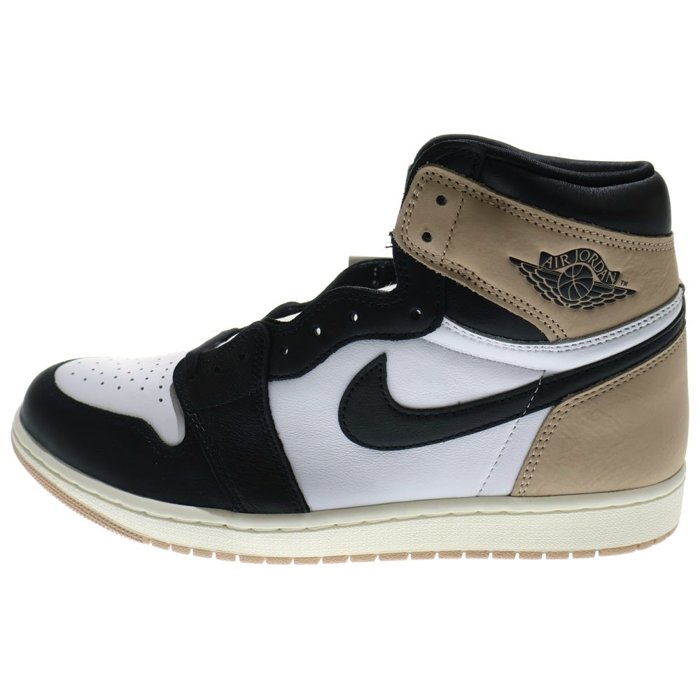 NIKE(ナイキ) WMNS AIR JORDAN 1 RETRO HIGH OG Latte FD2596-021 ウィメンズ エアジョーダン1 ラテ ハイカットスニーカー シューズ ホワイト/ベージュ US12/29cm