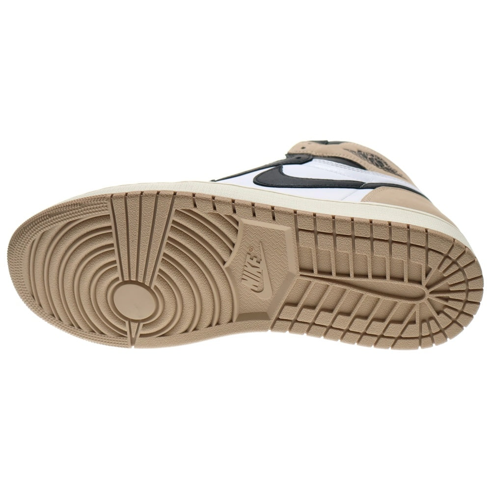 NIKE(ナイキ) WMNS AIR JORDAN 1 RETRO HIGH OG Latte FD2596-021 ウィメンズ エアジョーダン1 ラテ ハイカットスニーカー シューズ ホワイト/ベージュ US12/29cm