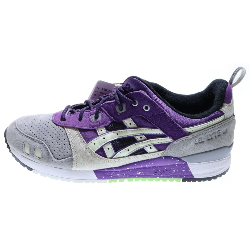 ASICS(アシックス) ×SNEAKER FREAKER ×ATMOS GEL-LYTE 3 OG 1201A529-020 スニーカー フリーカー アトモス ゲルライト ローカットスニーカー パープル US10/28cm