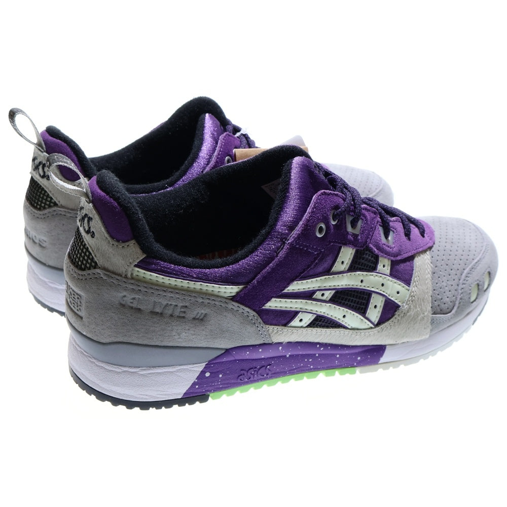 ASICS(アシックス) ×SNEAKER FREAKER ×ATMOS GEL-LYTE 3 OG 1201A529-020 スニーカー フリーカー アトモス ゲルライト ローカットスニーカー パープル US10/28cm