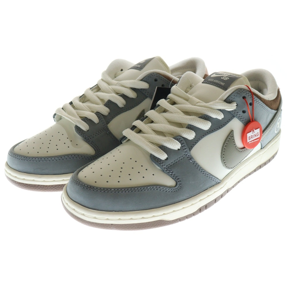 NIKE SB(ナイキエスビー) ×YUTO HORIGOME DUNK LOW PRO FQ1180-001 堀米 雄斗 ダンク プロ ローカットスニーカー グレー/ホワイト US10.5/28.5cm