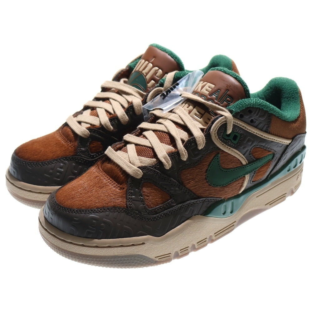 NIKE(ナイキ) ×NIGO AIR FORCE3 LOW SP HQ0260-201 ニゴー エアフォース3 ローカットスニーカー シューズ ブラウン/グリーン US10/28cm