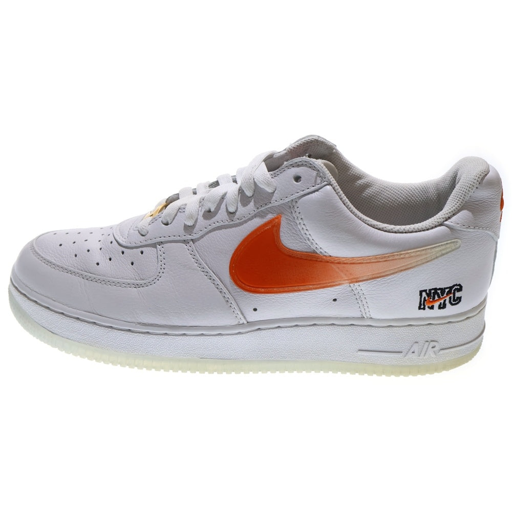 NIKE(ナイキ) ×KITH NYC 2020 AIR FORCE 1 LOW WHITE CZ7928-100 キス ニューヨーク 2020 エアフォース1 ローカットスニーカー ホワイト US10/28cm