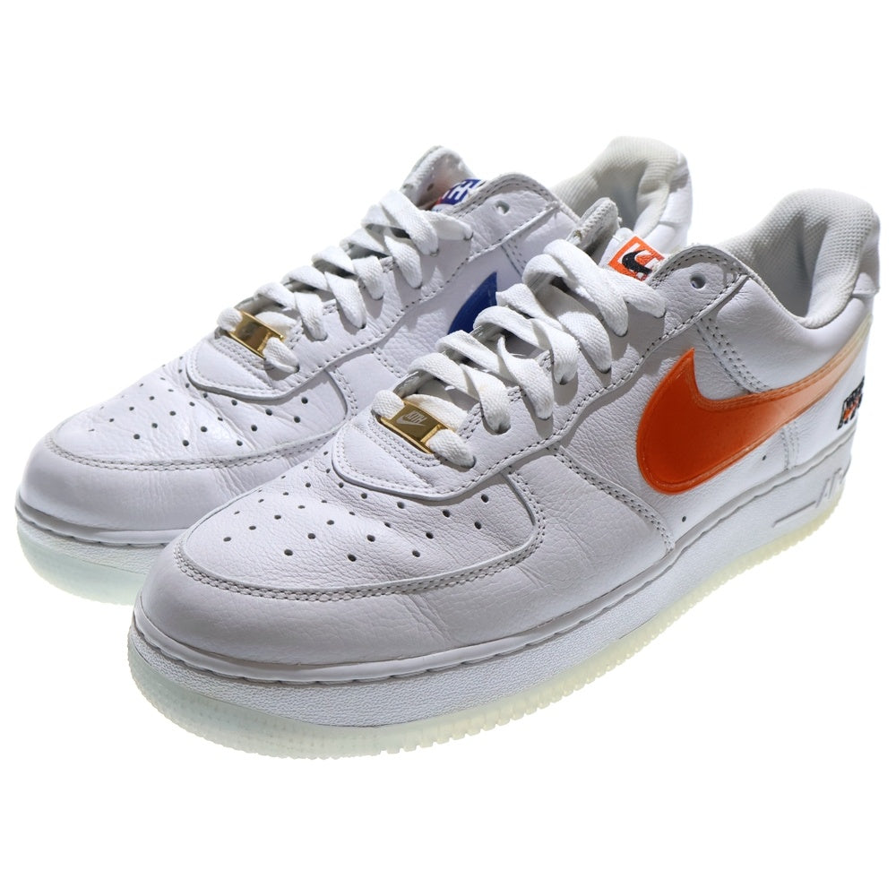 NIKE(ナイキ) ×KITH NYC 2020 AIR FORCE 1 LOW WHITE CZ7928-100 キス ニューヨーク 2020 エアフォース1 ローカットスニーカー ホワイト US10/28cm