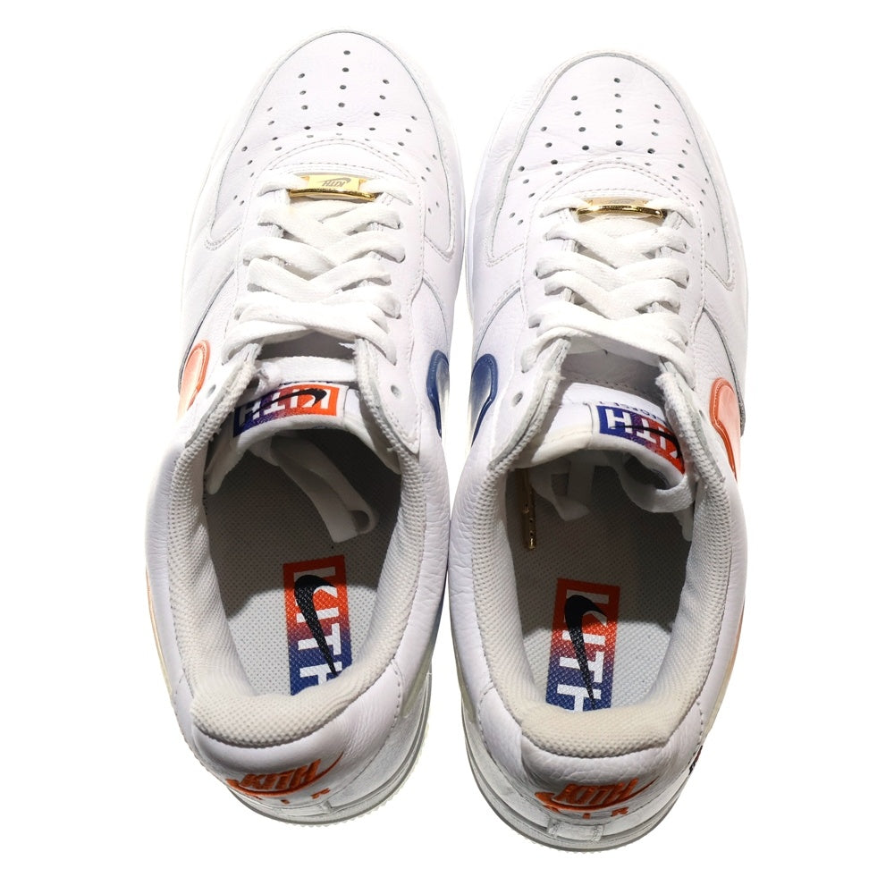 NIKE(ナイキ) ×KITH NYC 2020 AIR FORCE 1 LOW WHITE CZ7928-100 キス ニューヨーク 2020 エアフォース1 ローカットスニーカー ホワイト US10/28cm