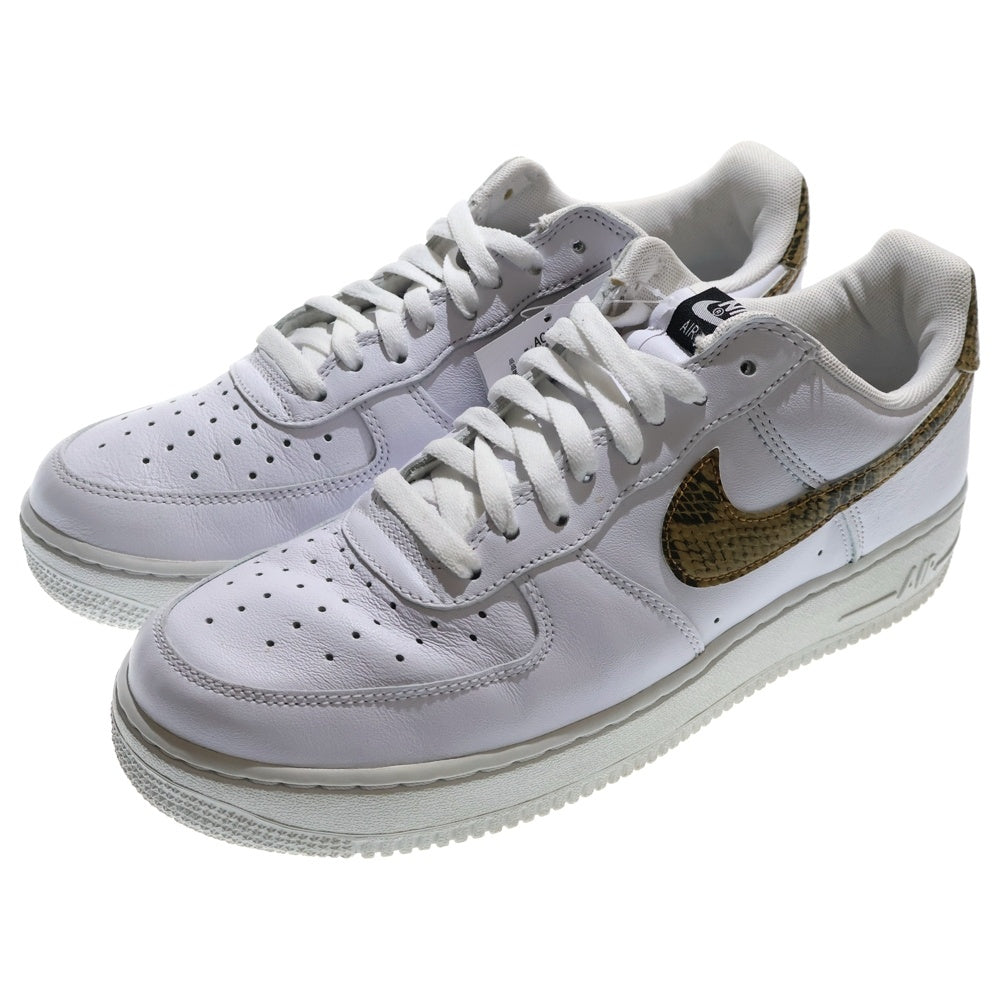 NIKE(ナイキ) AIR FORCE 1 LOW RETRO PRM QS Ivory Snake AO1635-100 エアフォース1 ロー レトロ アイボリースネーク ローカットスニーカー ホワイト US10/28.0cm