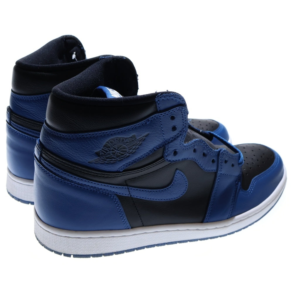 NIKE(ナイキ) AIR JORDAN 1 RETRO HIGH OG DARK MARINA BLUE 555088-404 エアジョーダン1 レトロ ダークマリーナブルー ハイカットスニーカー ブラック/ブルー US10.5/28.5cm