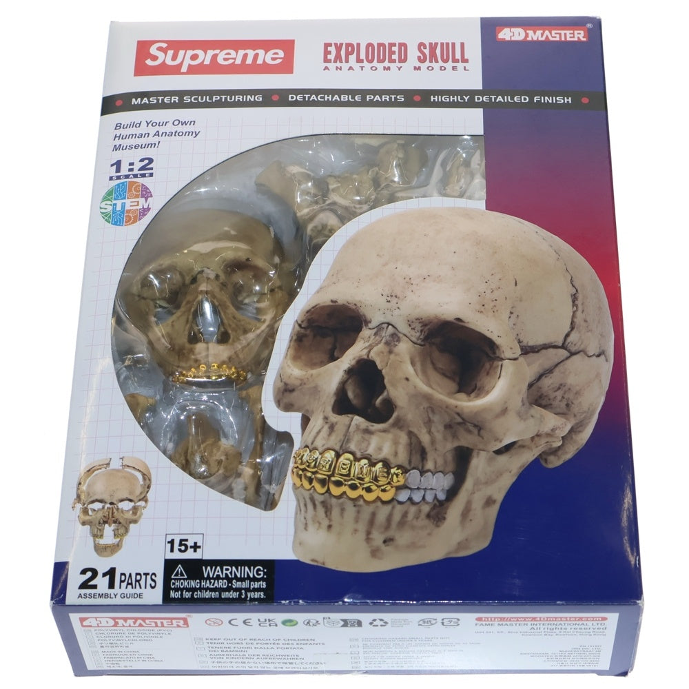 SUPREME(シュプリーム) 23AW 4D MASTER 4D HUMAN ANATOMY MODEL EXPLODED SKULL マスターヒューマンアナトミーモデルイクスプローディドスカル フィギュア