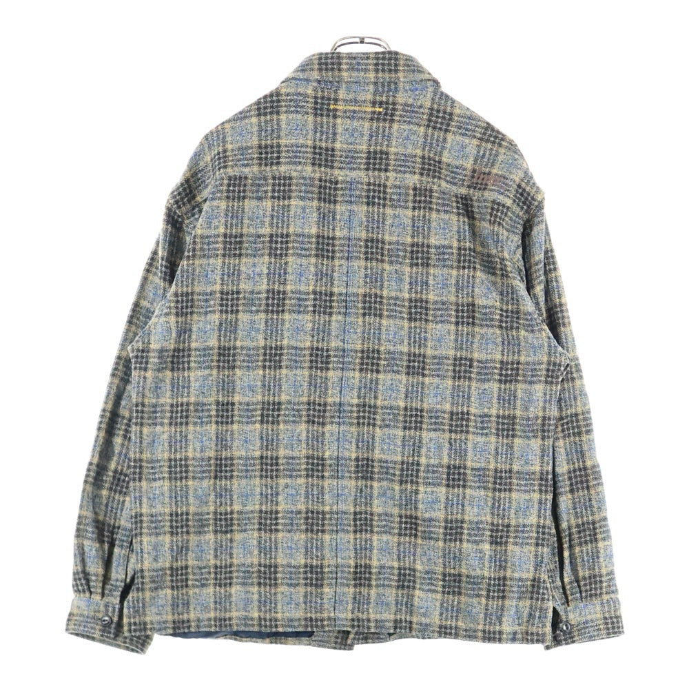 UNION(ユニオン) ANDERSON SHIRT WSL-263 アンダーソン チェック 長袖シャツ ブラウン