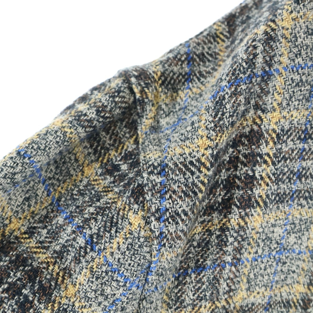 UNION(ユニオン) ANDERSON SHIRT WSL-263 アンダーソン チェック 長袖シャツ ブラウン