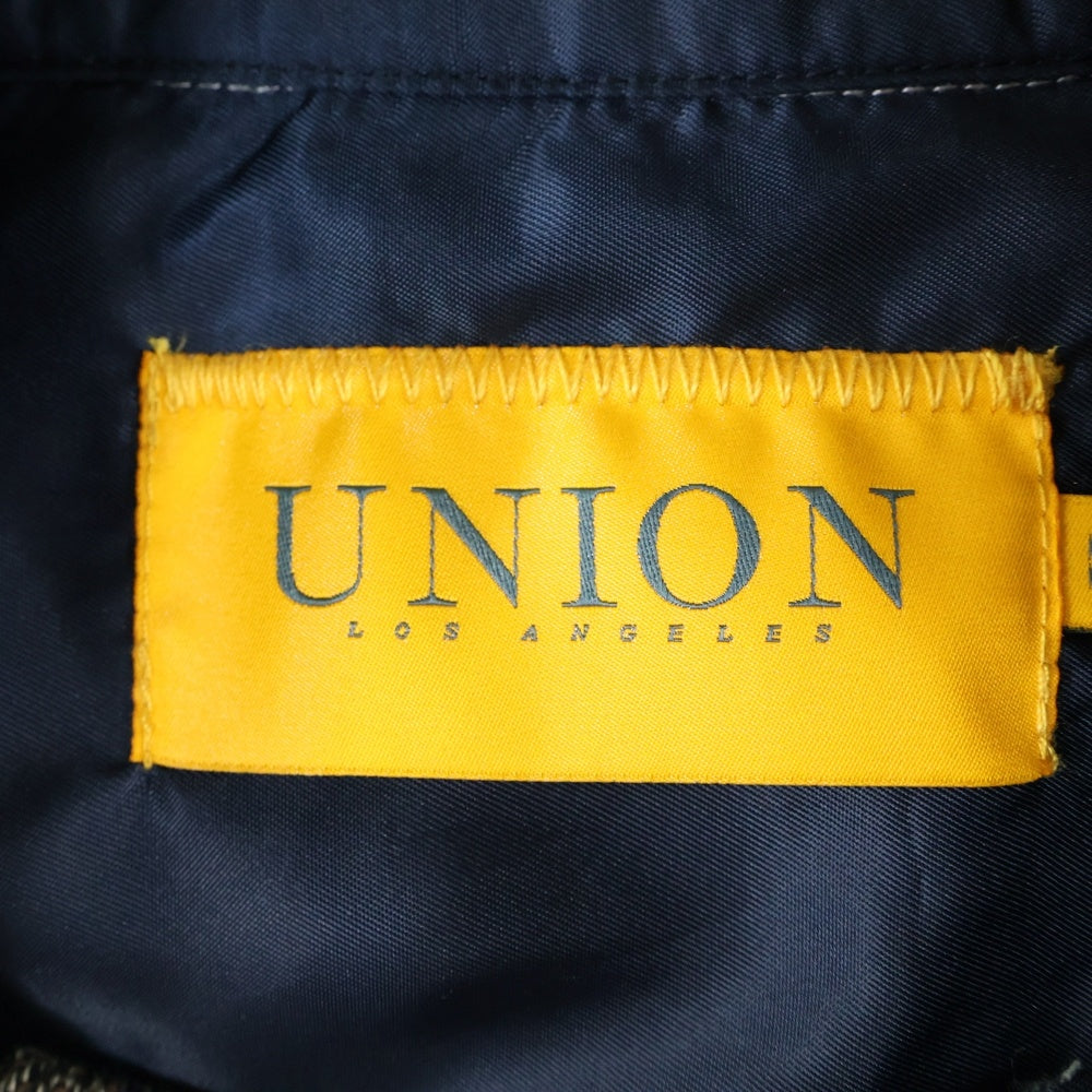 UNION(ユニオン) ANDERSON SHIRT WSL-263 アンダーソン チェック 長袖シャツ ブラウン