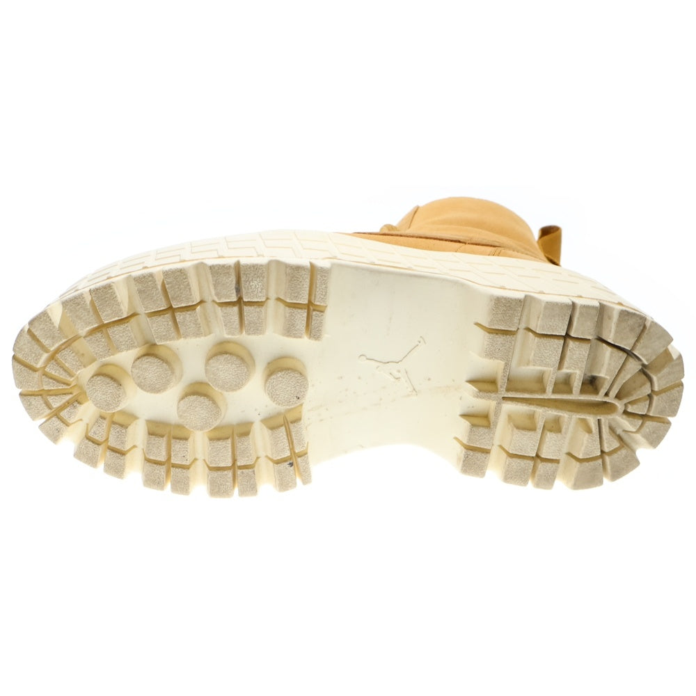 NIKE(ナイキ) Women's Air Jordan 1 Brooklyn Wheat/Muslin ウィメンズ エアジョーダン1 ブルックリン ウィート/モスリ 厚底スニーカー ベージュ モカ FJ5737-700