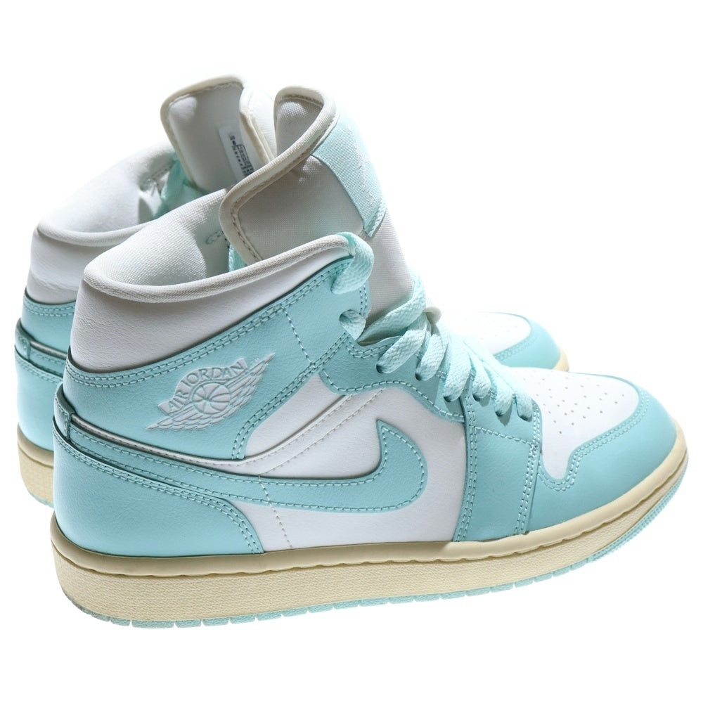NIKE(ナイキ) Women's Air Jordan 1 Mid Light Dew ウィメンズ エアジョーダン1 ミッド ライトデュー ハイカットスニーカーシューズ ターコイズ US8/25.0cm
