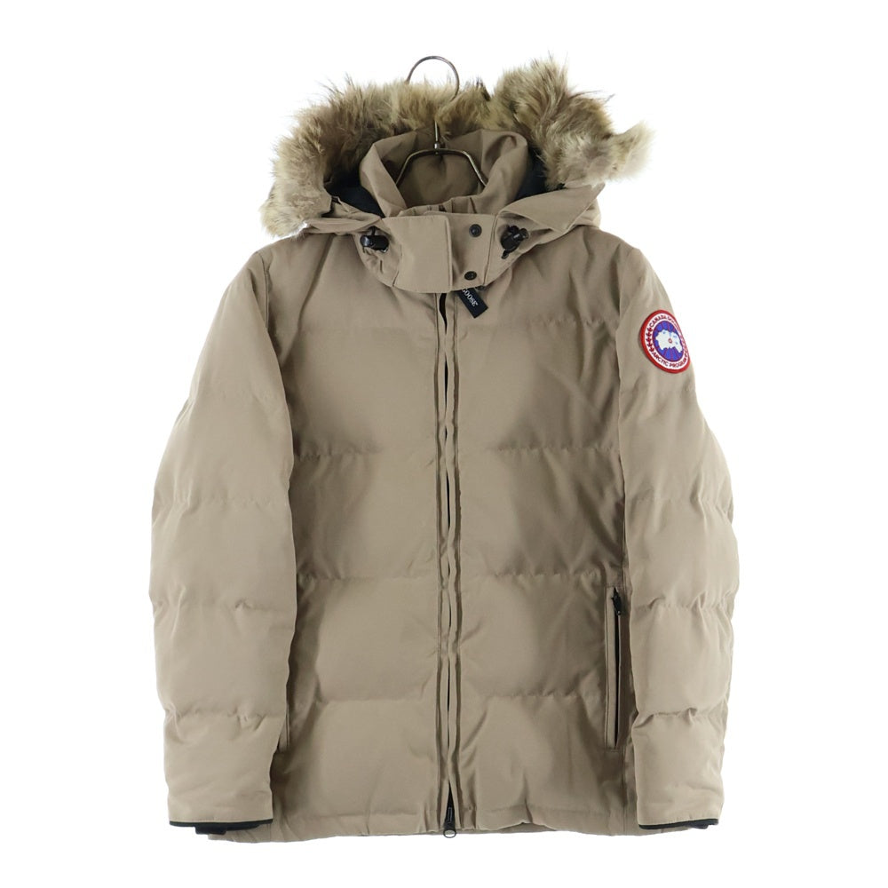 CANADA GOOSE(カナダグース) CHELSEA PARKA チェルシー パーカー ファーフーデッド ジップアップ ダウンジャケット ベージュ 3804JLA