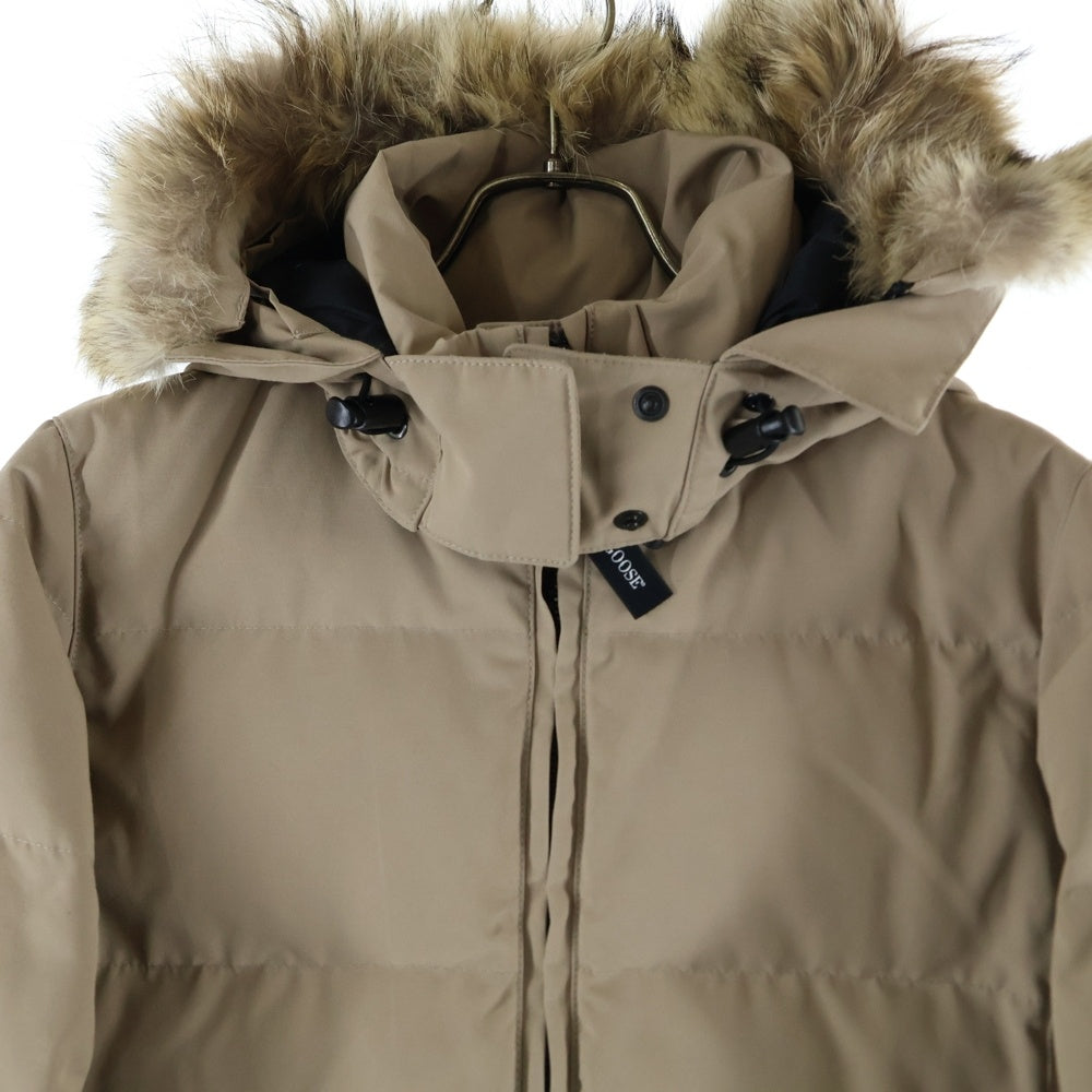 CANADA GOOSE(カナダグース) CHELSEA PARKA チェルシー パーカー ファーフーデッド ジップアップ ダウンジャケット ベージュ 3804JLA