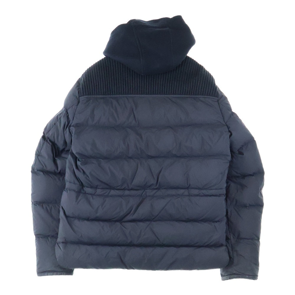 MONCLER(モンクレール) LEBLOND GIUBBOTTO フーデット ダウンジャケット ネイビー 220914131485 54655