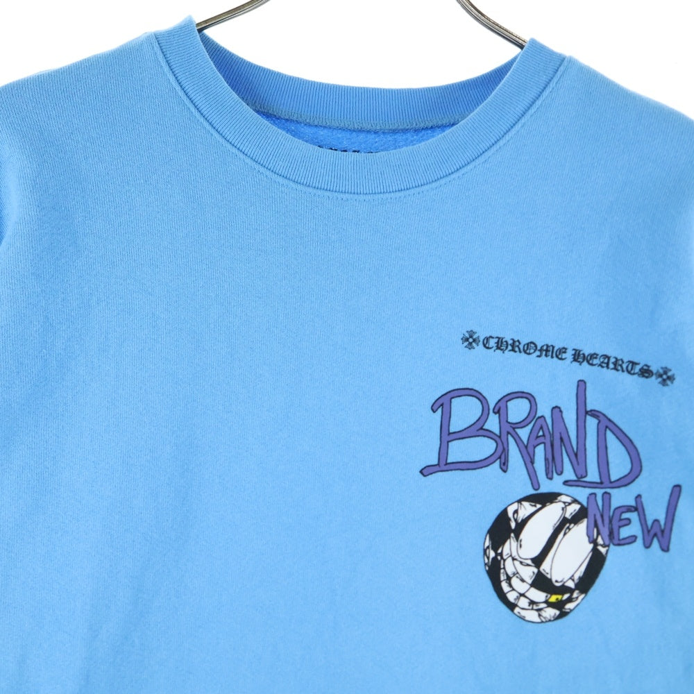 CHROME HEARTS(クロムハーツ) MATTY BOY PRO BRAIN NEW SWEATSHIRTS マッティボーイ ブレインニュー スウェットトレーナー ブルー