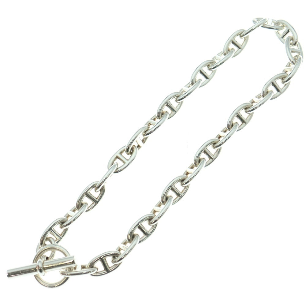 HERMES(エルメス) シェーヌダンクル GM チェーンリンクネックレス 29LINK シルバー