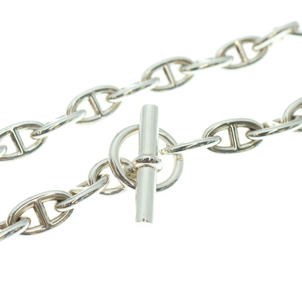 HERMES(エルメス) シェーヌダンクル GM チェーンリンクネックレス 29LINK シルバー