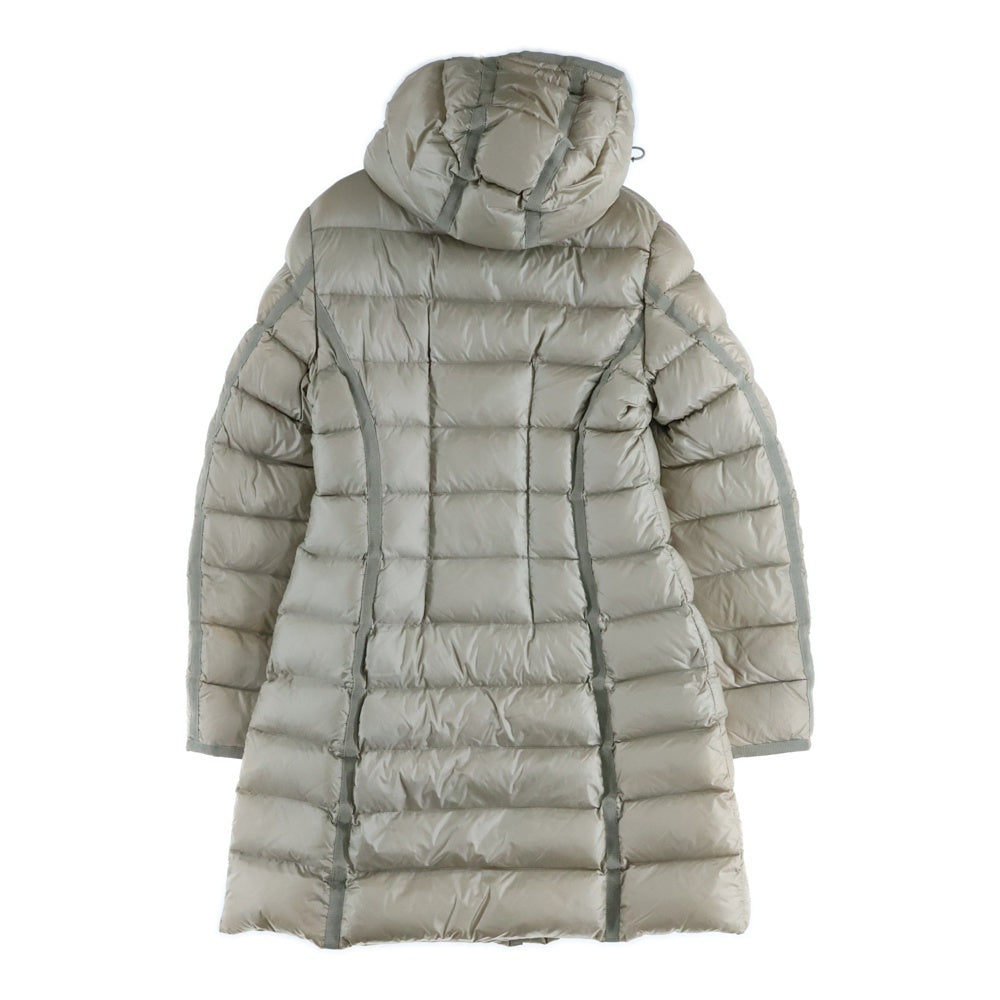 MONCLER(モンクレール) HERMINE ヘルミーネ ジップアップダウンコート レディース グレー 420934933905