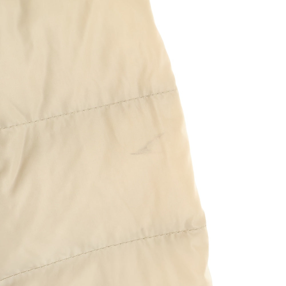 MONCLER(モンクレール) GENEVRIER ジュヌヴリエ ファー付きフーデッドジップアップ ダウンコート ベージュ レディース 32093499172568065