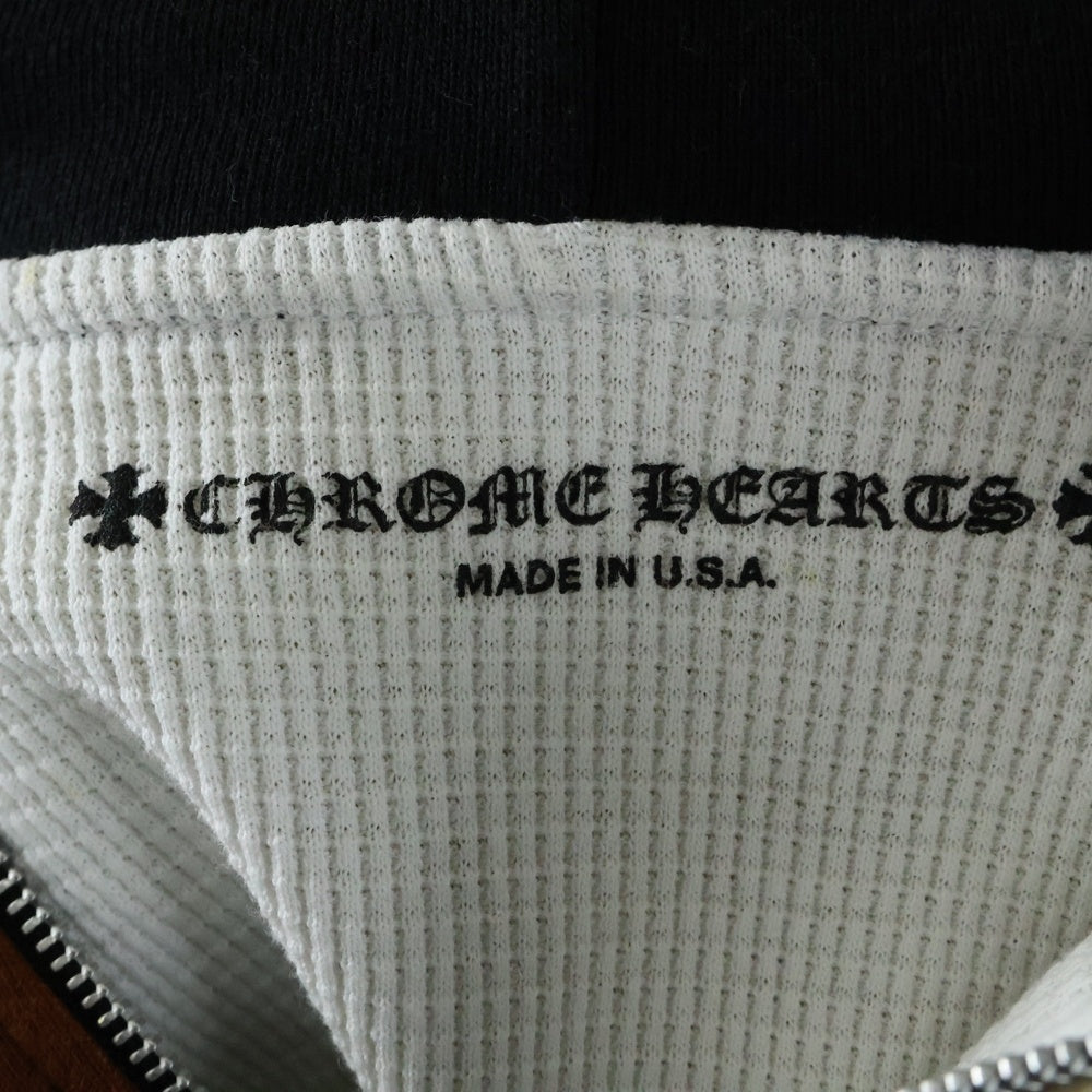 CHROME HEARTS(クロムハーツ) ×MATTY BOY PPO CAUTION ZIP UP HOODIE マッティボーイ コーション サーマル裏地ジップアップパーカー フーディ カモフラージュ