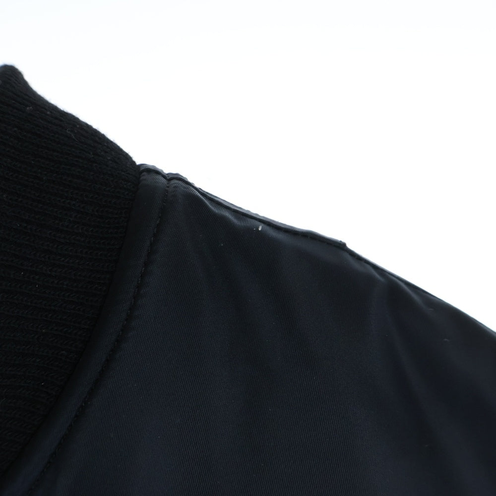 WACKO MARIA(ワコマリア) 18AW MA-1 FLIGHT JACKET TYPE-4 天国東京 ナイロンフライトジャケット ブラック