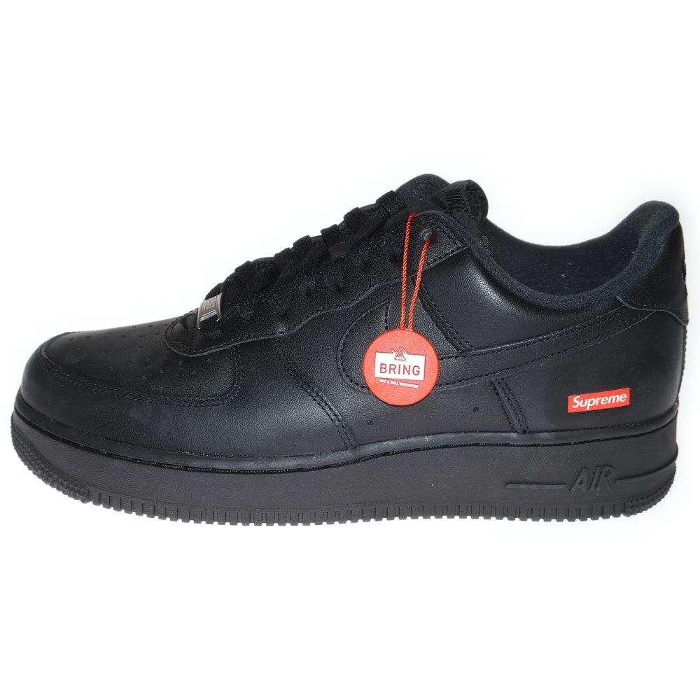 NIKE(ナイキ) ×SUPREME AIR FORCE 1 LOW CU9225-001 ×シュプリーム エアフォース1 ローカットスニーカー ブラック US9/27.0cm
