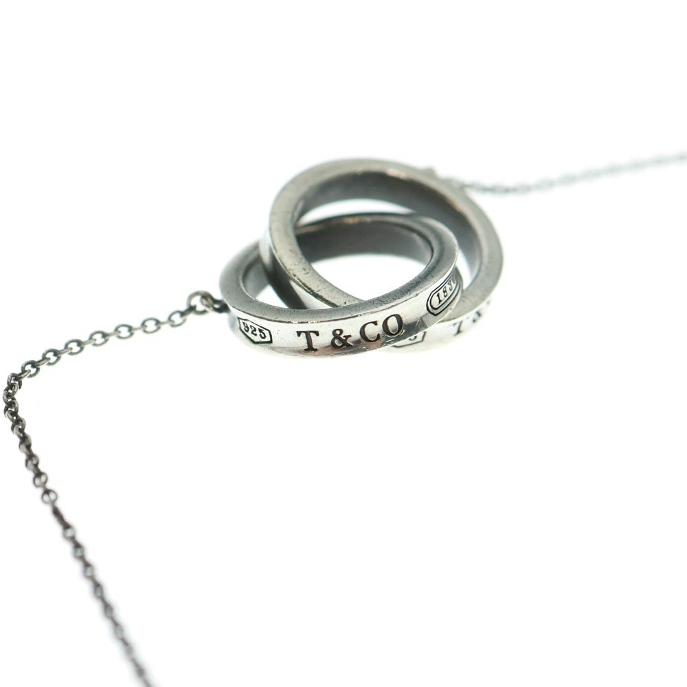 TIFFANY & Co.(ティファニー) インターロッキングサークル ネックレス Ag925 シルバー