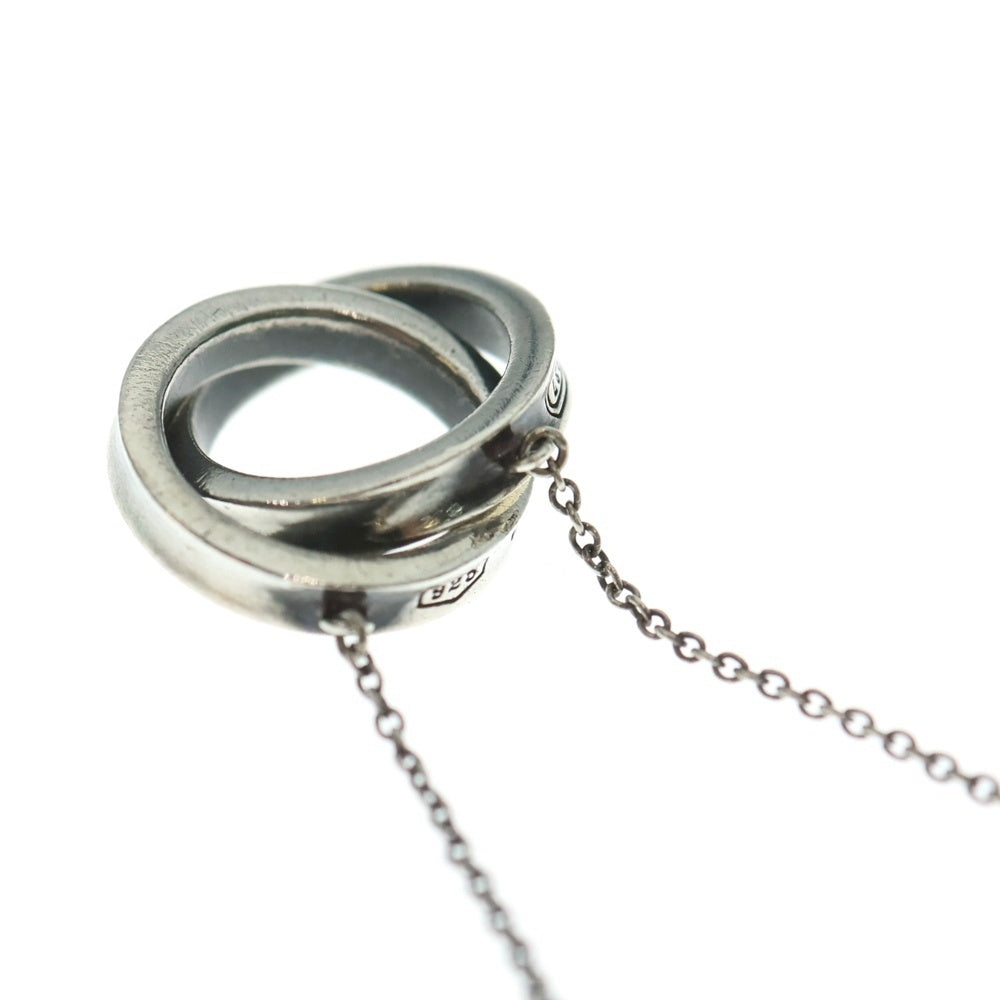 TIFFANY & Co.(ティファニー) インターロッキングサークル ネックレス Ag925 シルバー