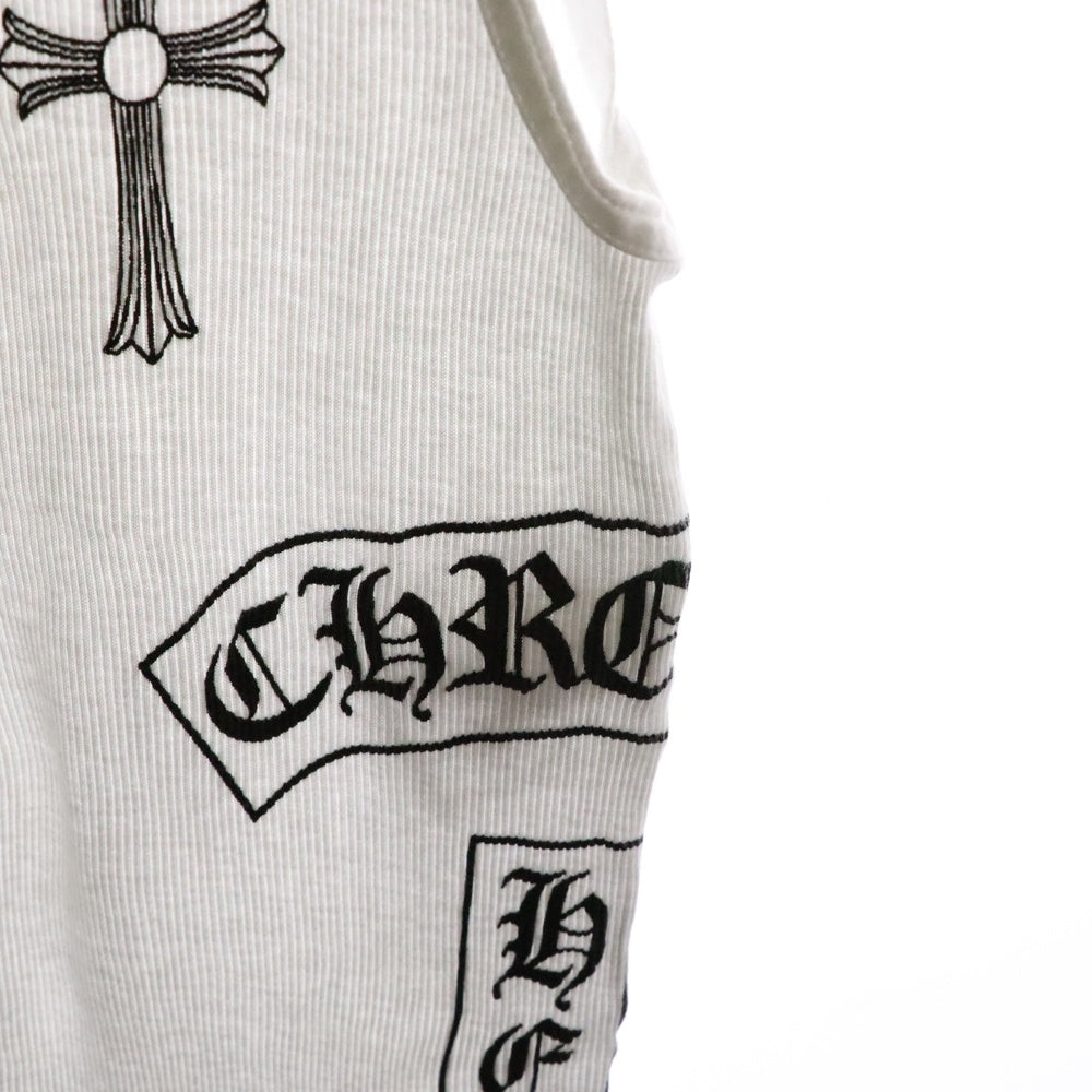 CHROME HEARTS(クロムハーツ) OLD FUCK YOU TANK TOP オールド ファックユー サイドロゴ タンクトップ ノースリーブ ホワイト