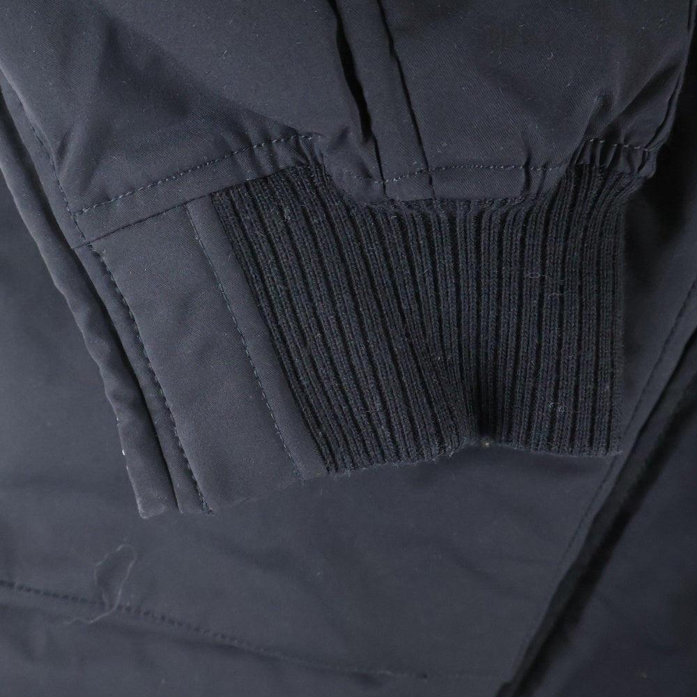 REPLAY(リプレイ) Rubber Logo Long Down Jacket ラバーロゴ ロングジャケット フーディ ブラック M8100.000.83800