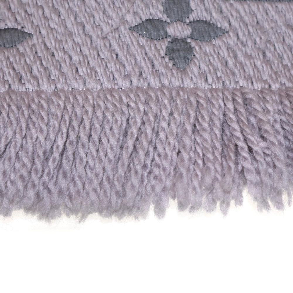 LOUIS VUITTON(ルイヴィトン) エシャルプ ロゴマニア グリペルル ウール マフラー ストール グレー レディース M74742