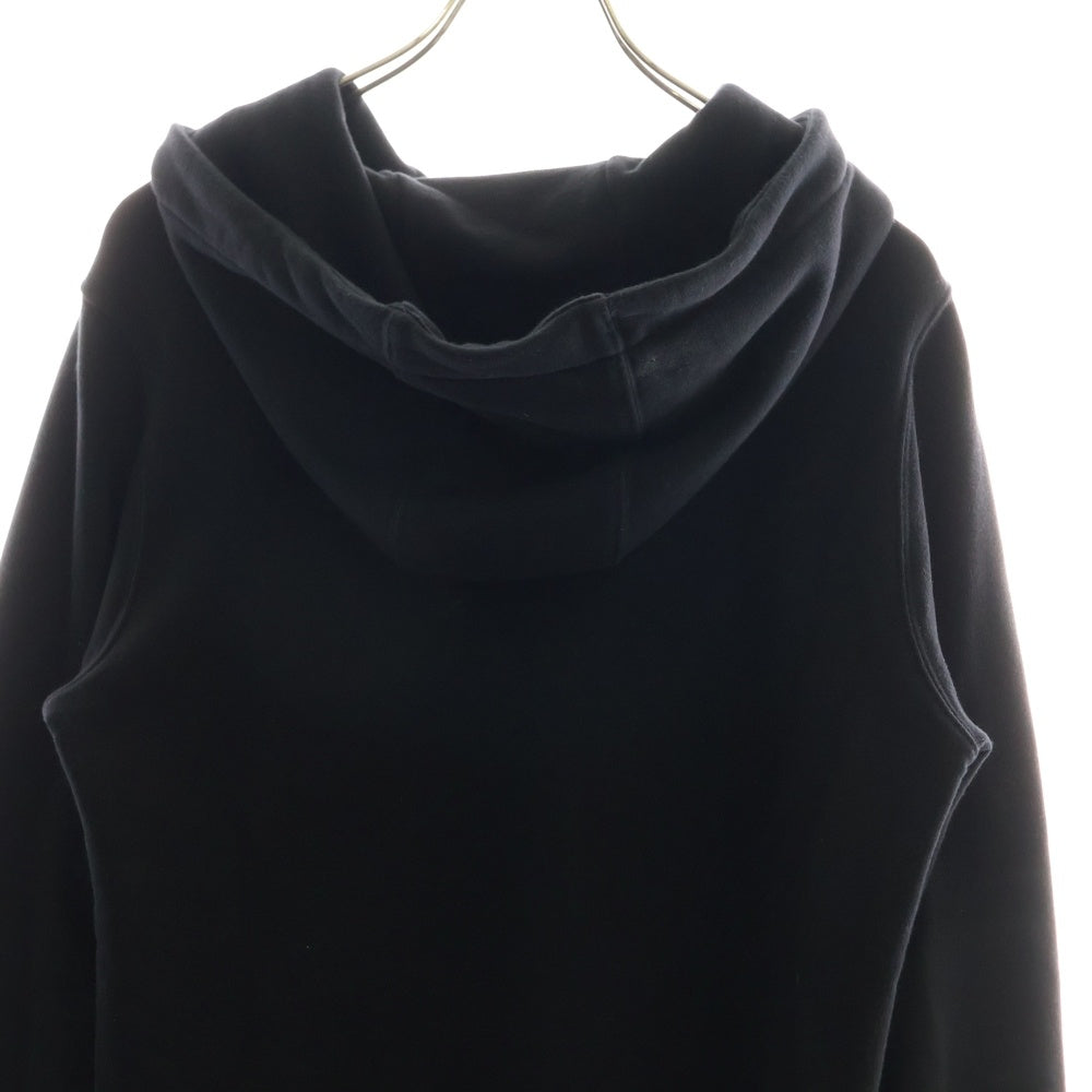 BURBERRY(バーバリー) フロントロゴプリント スウェットプルオーバーパーカー フーディ ブラック レディース 8011652