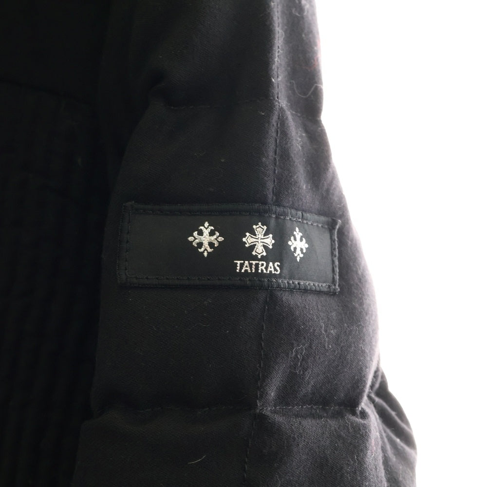 TATRAS(タトラス) 19AW B2nd別注 袖ロゴジップアップダウンジャケット ブラック MTA2BS4229