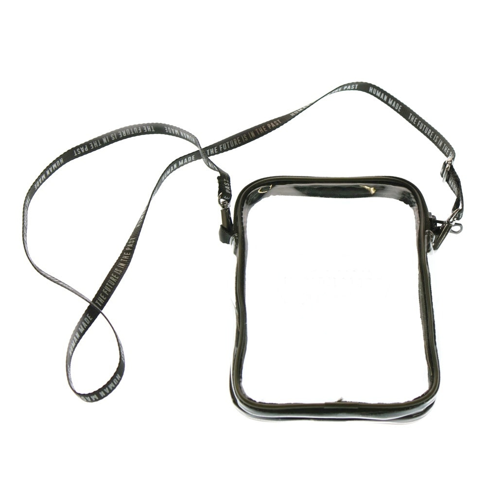 HUMAN MADE(ヒューマンメイド) PVCクリアショルダーバッグ ポーチ カーキ