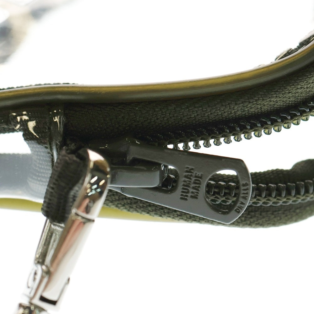 HUMAN MADE(ヒューマンメイド) PVCクリアショルダーバッグ ポーチ カーキ