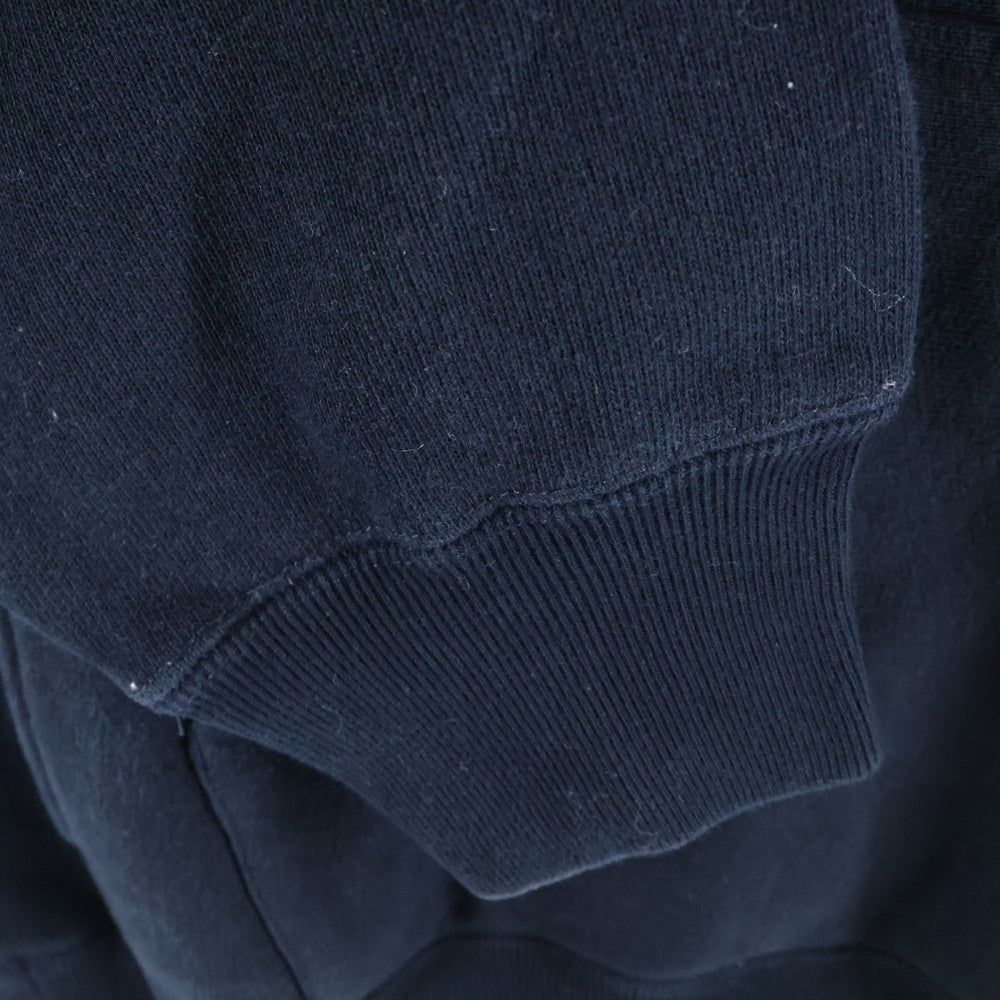 CHAMPION(チャンピオン) REVERSE WEAVE リバースウィーブ 袖ワンポイントロゴ刺繍 プルオーバーパーカー フーディ ブラック C8-A129