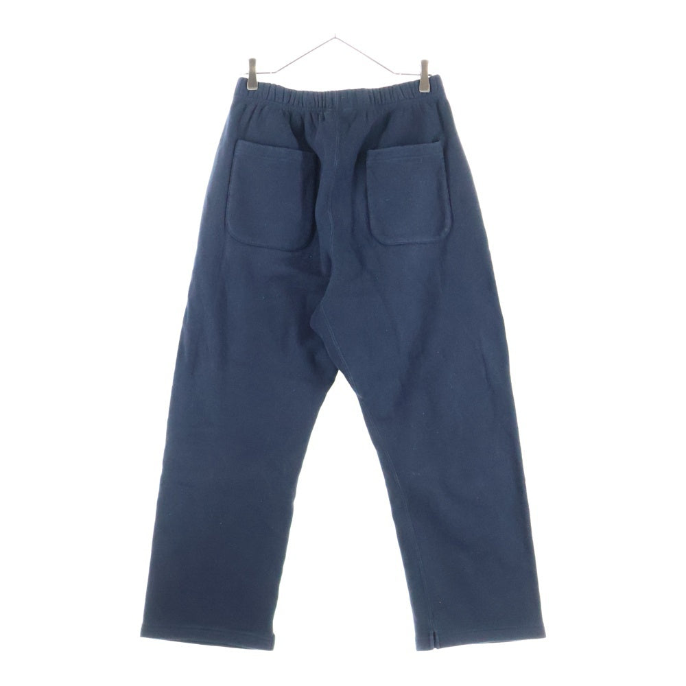 CHAMPION(チャンピオン) REVERSE WEAVE リバースウィーブ ワンポイントロゴ刺繍 ワイドスウェットパンツ ブラック C8-A214